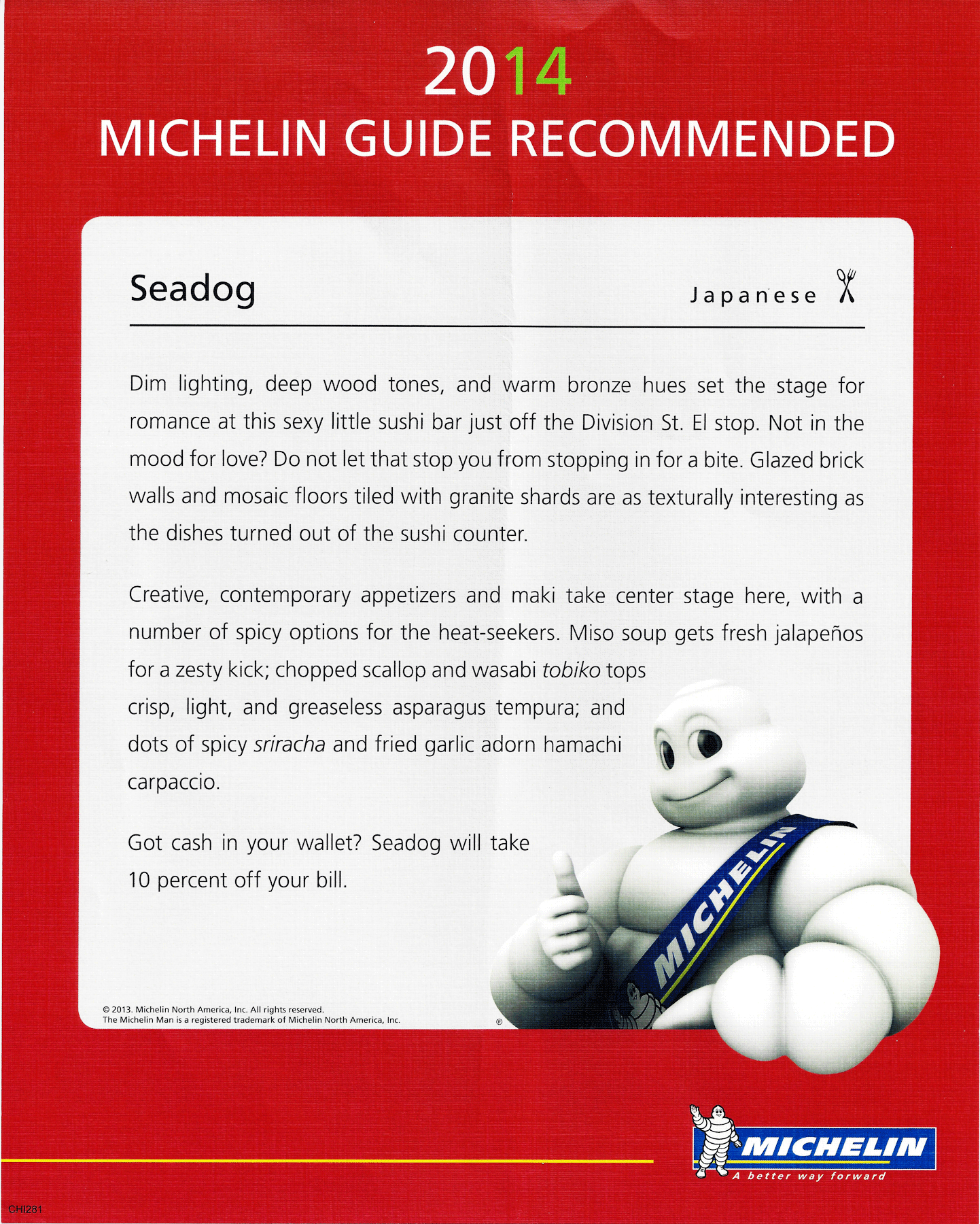 Michelin 2014