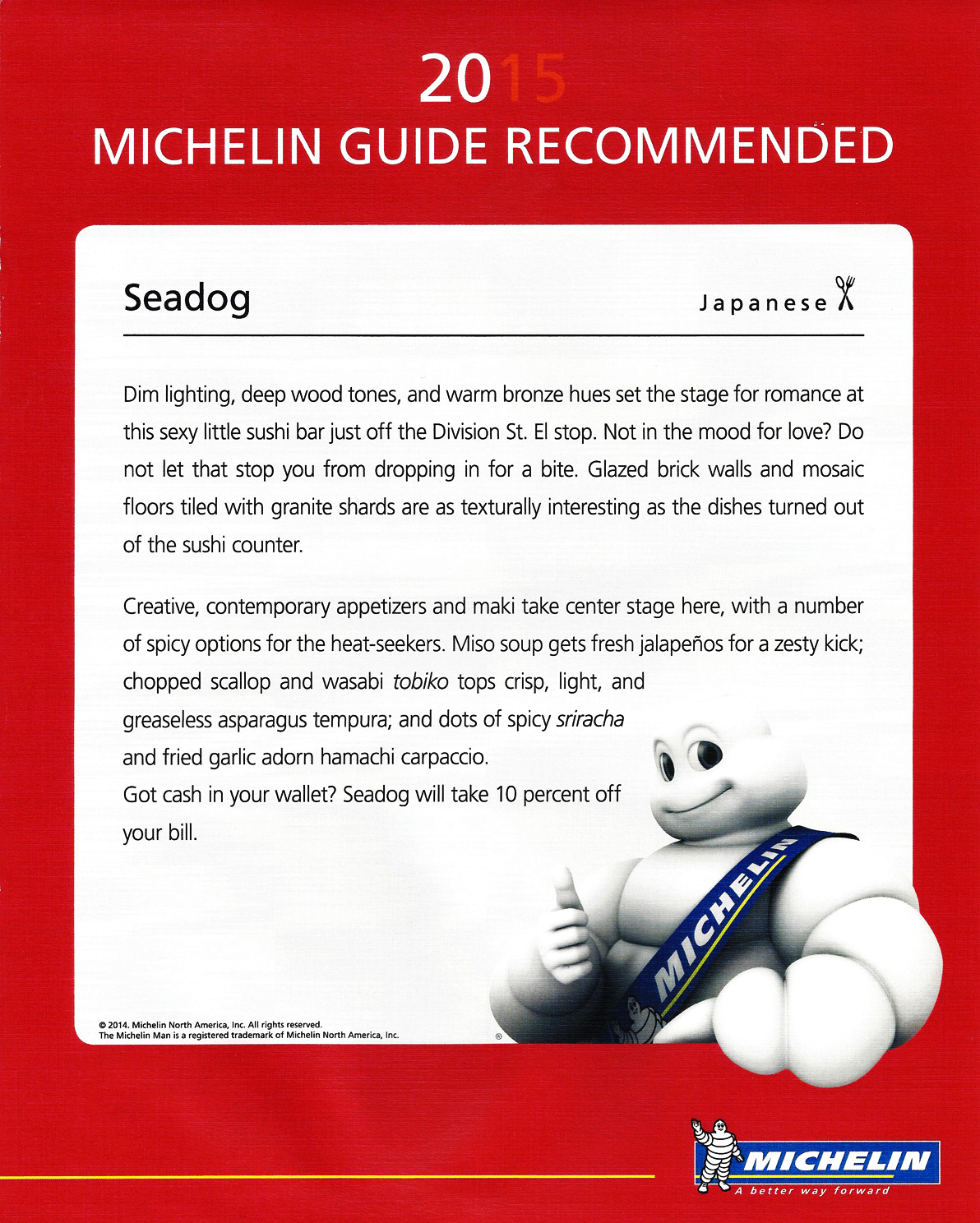 Michelin 2015