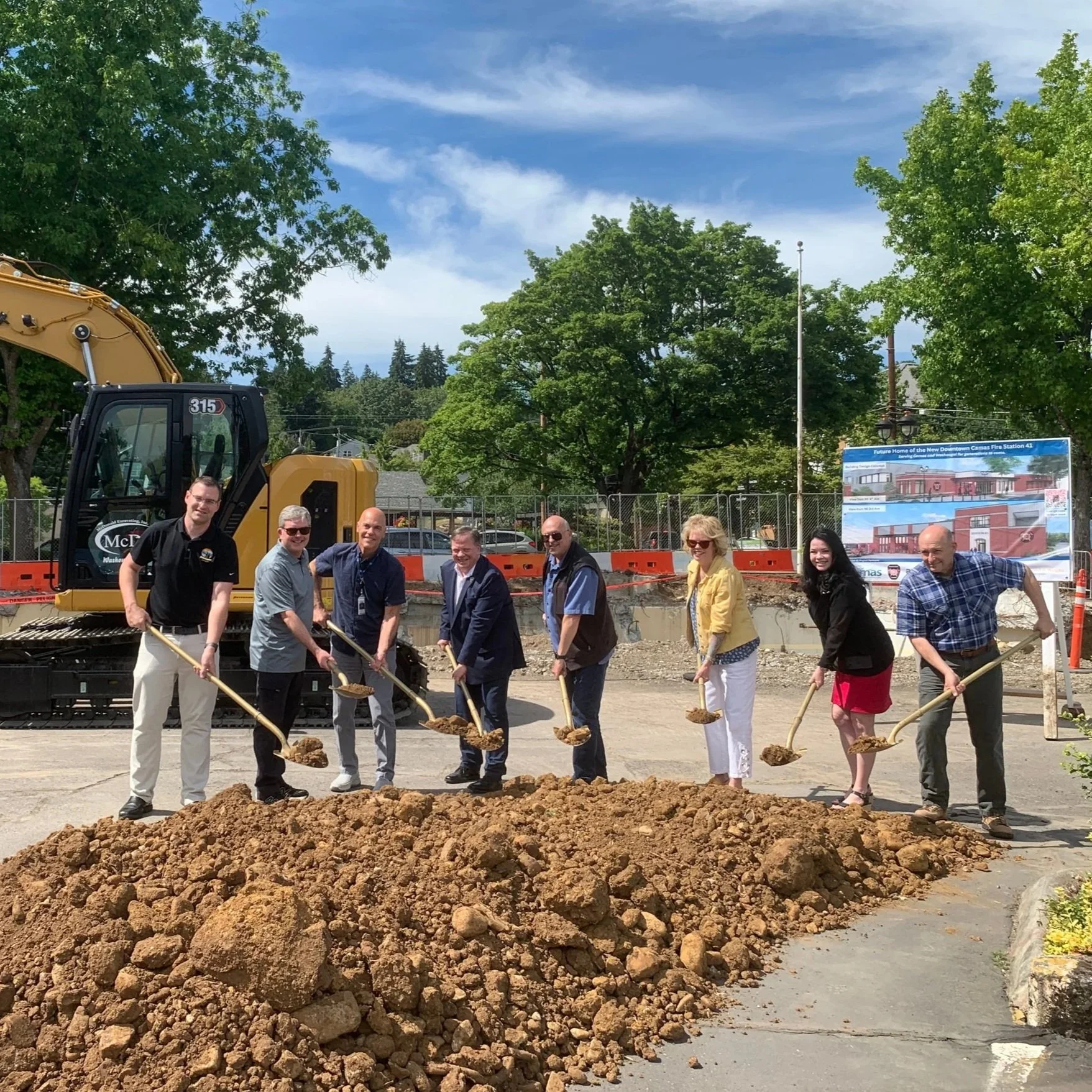 NEWS/PR: A Community Vision Takes Shape - Groundbreaking Celebrates the Future of Fire Station 41 and Administrative Offices