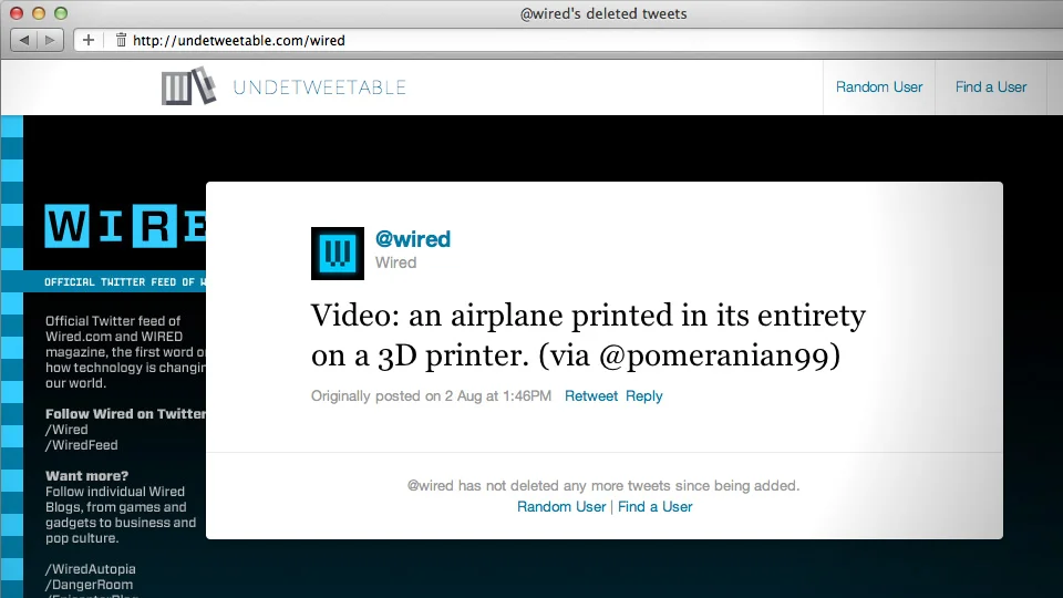 Undetweetable
