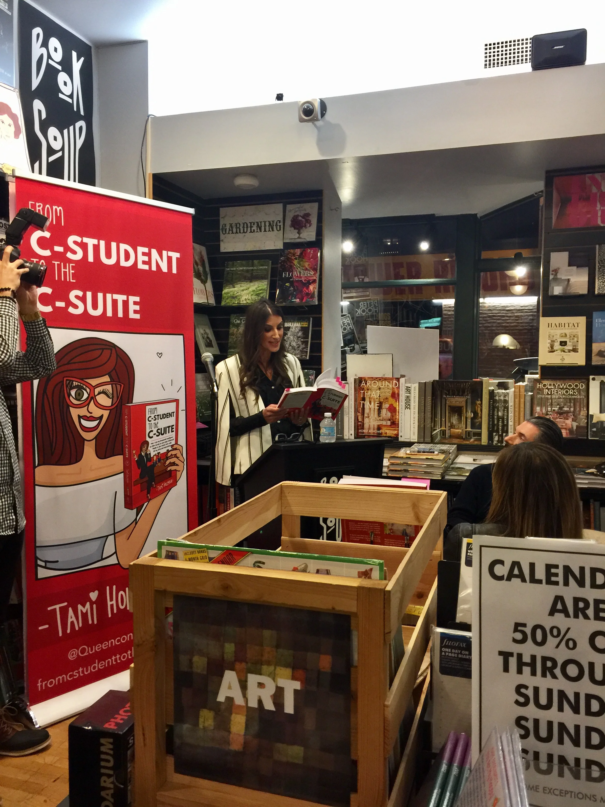 Tami Holzman Book Soup Signing