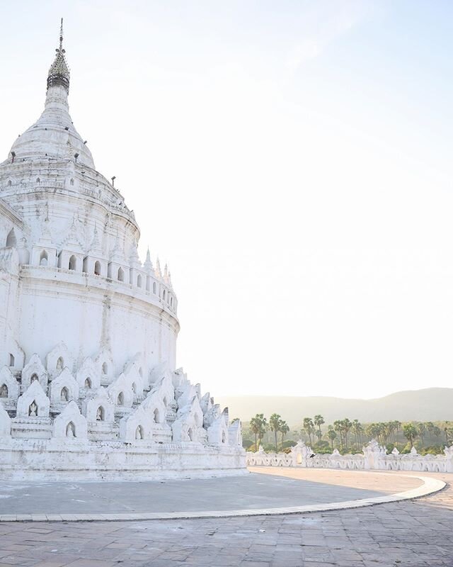 Oh the allure of exotic lands!
☆
Hsinbyume Pagoda was built in 1816 by king Bagyidaw as a loving memorial to his first consort Hsinbyume on the banks of the Irrawaddy River in Myanmar. Swipe to see more photos from this day.