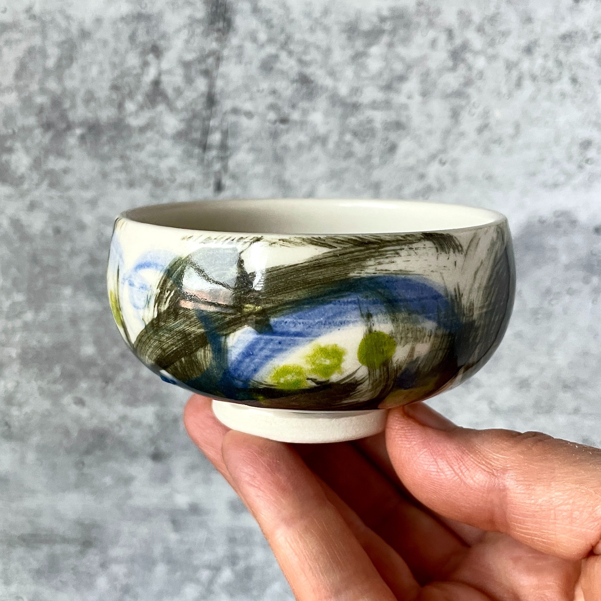 Handmade Porcelain Dipping Bowl