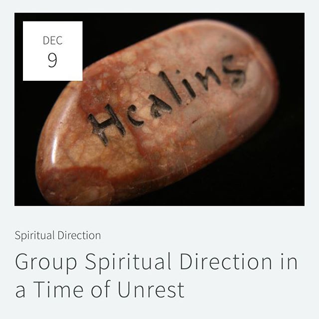 There are times when our sense of restlessness draws us to despair.  We hold these feelings searching for hope and community.  Group spiritual direction grants us the opportunity to express our deepest longings and hear that of others.

Join us for a