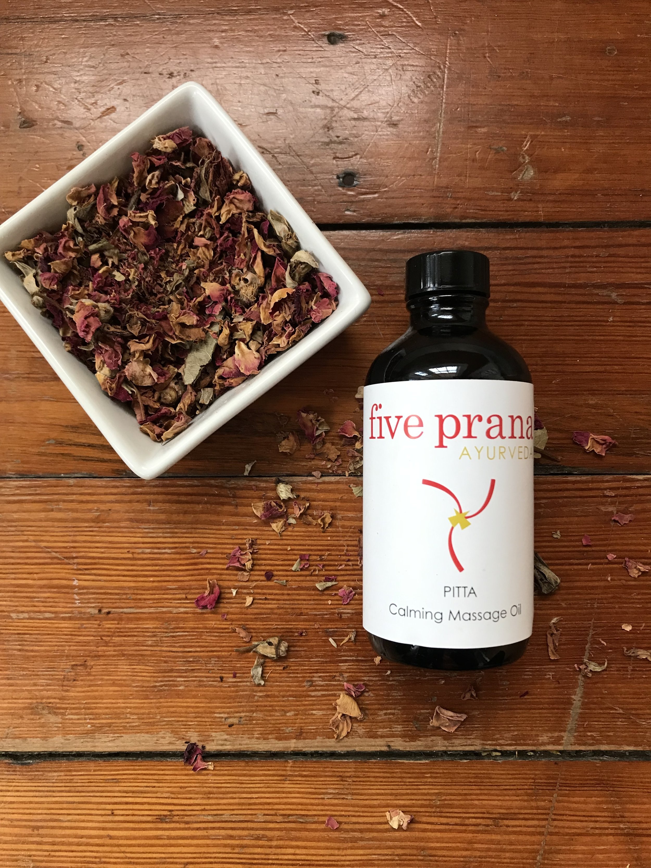 Five Prana Ayurveda Pitta Body Oil