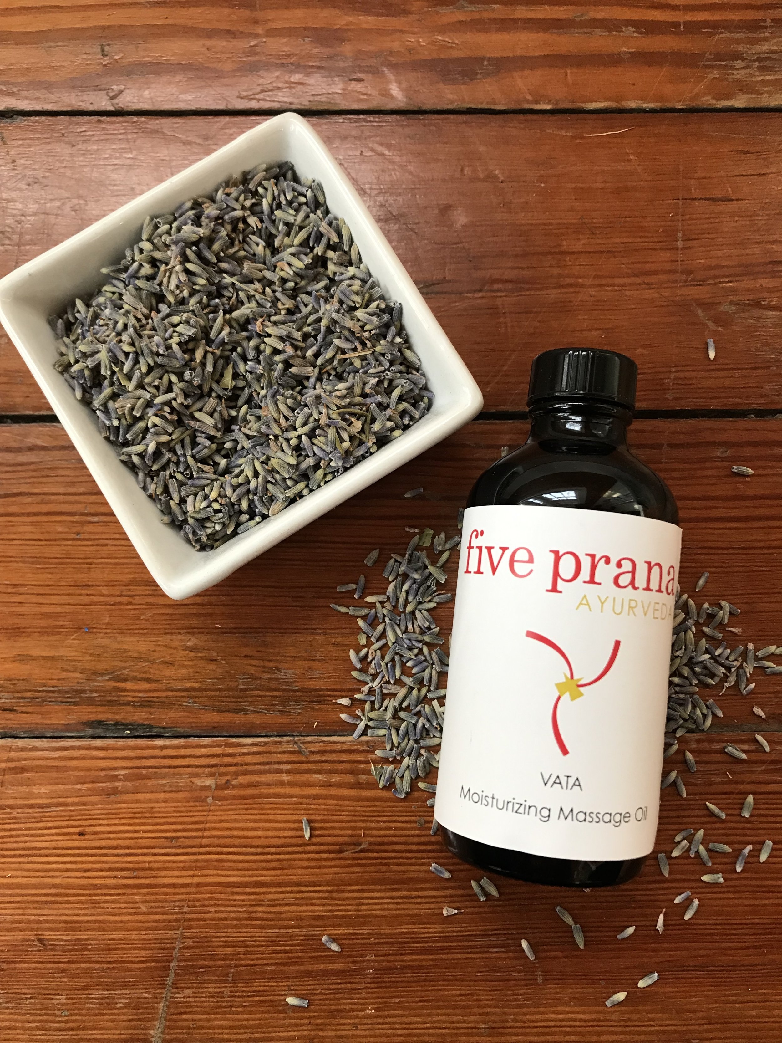 Five Prana Ayurveda Vata Body Oil