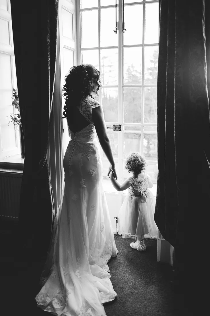 Eaves Hall wedding. Documentary photography