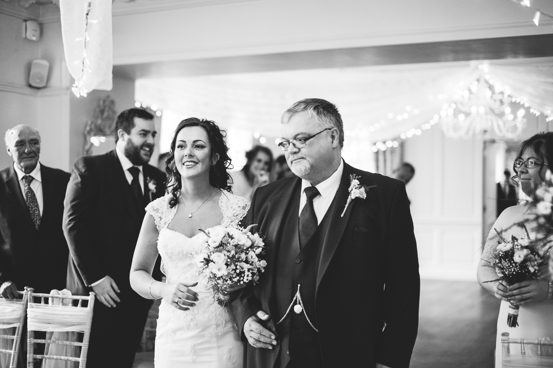 Bride and father of the Bride 