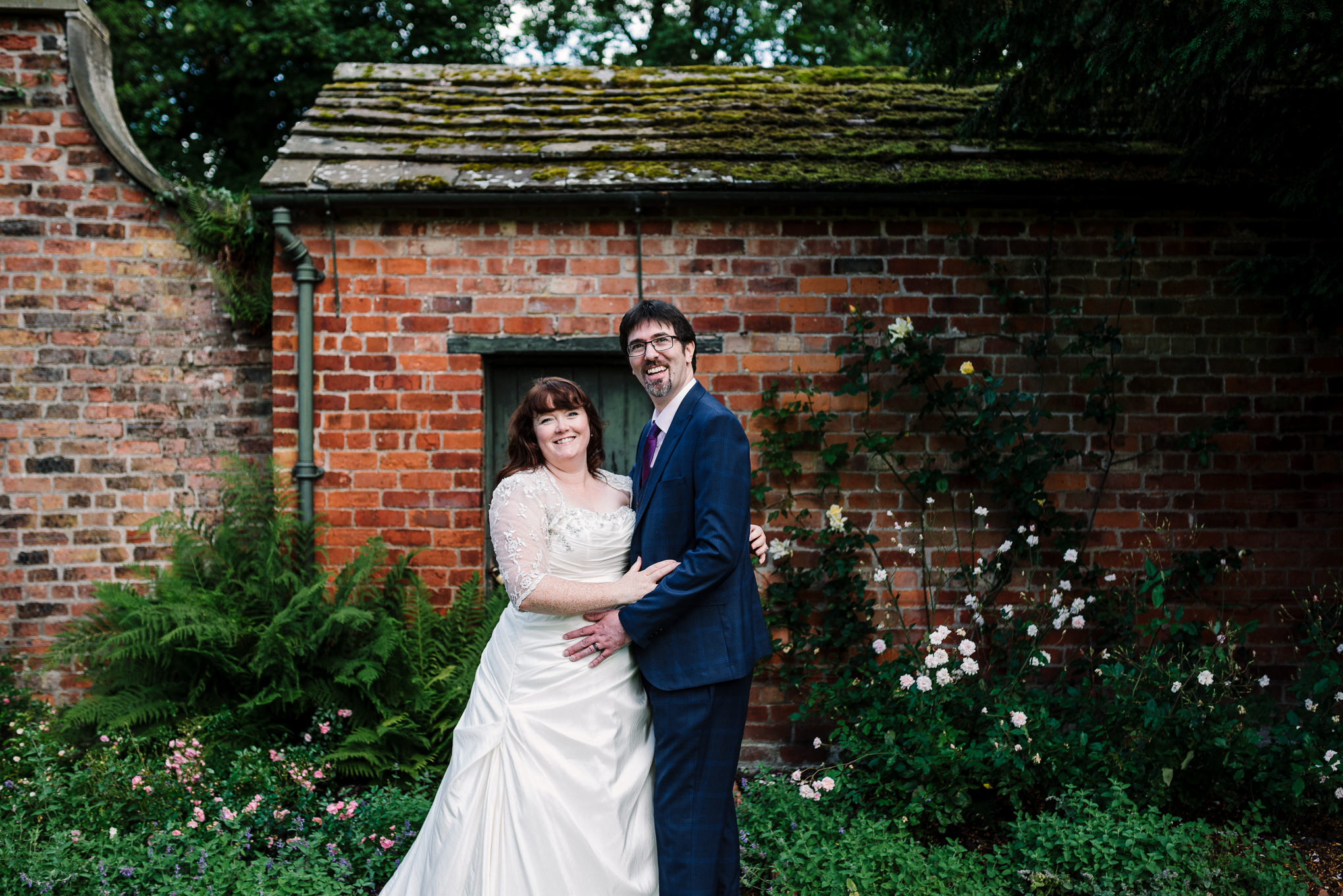 Portrait in the gardens of Rufford.