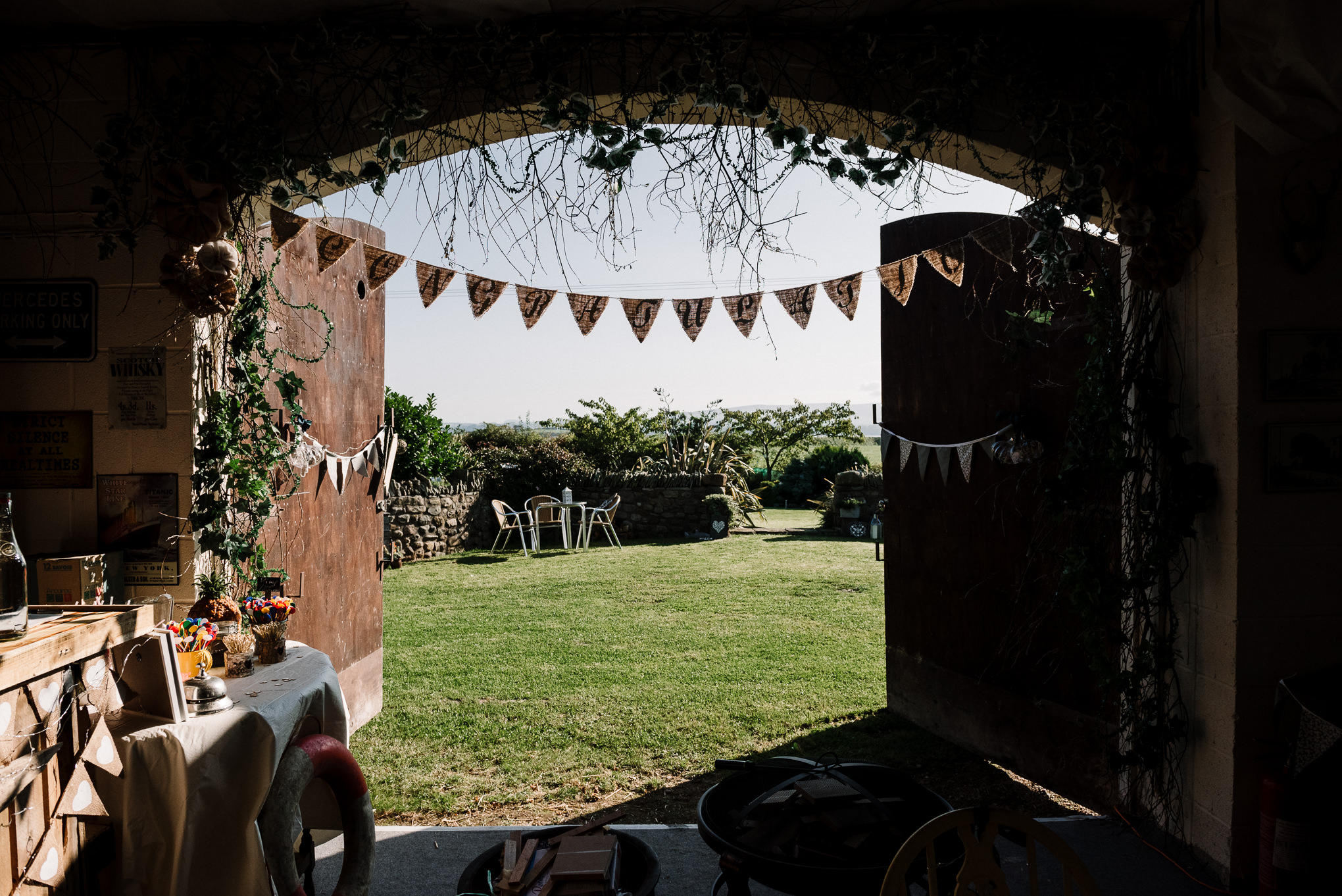 View from the farm. 