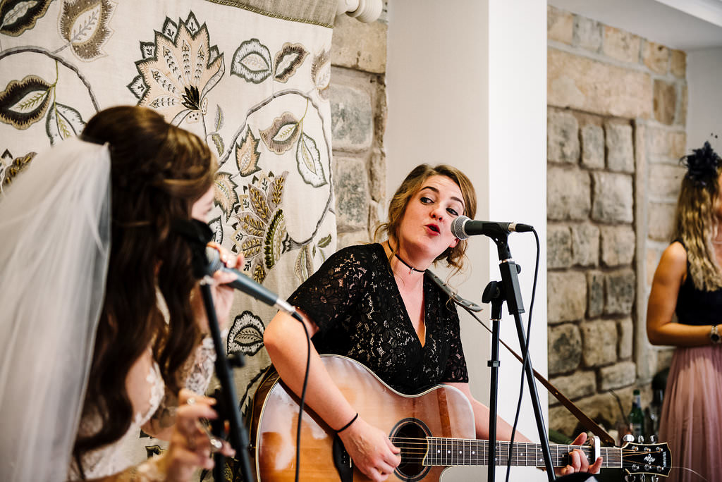 The 'Two Rachael's' singing