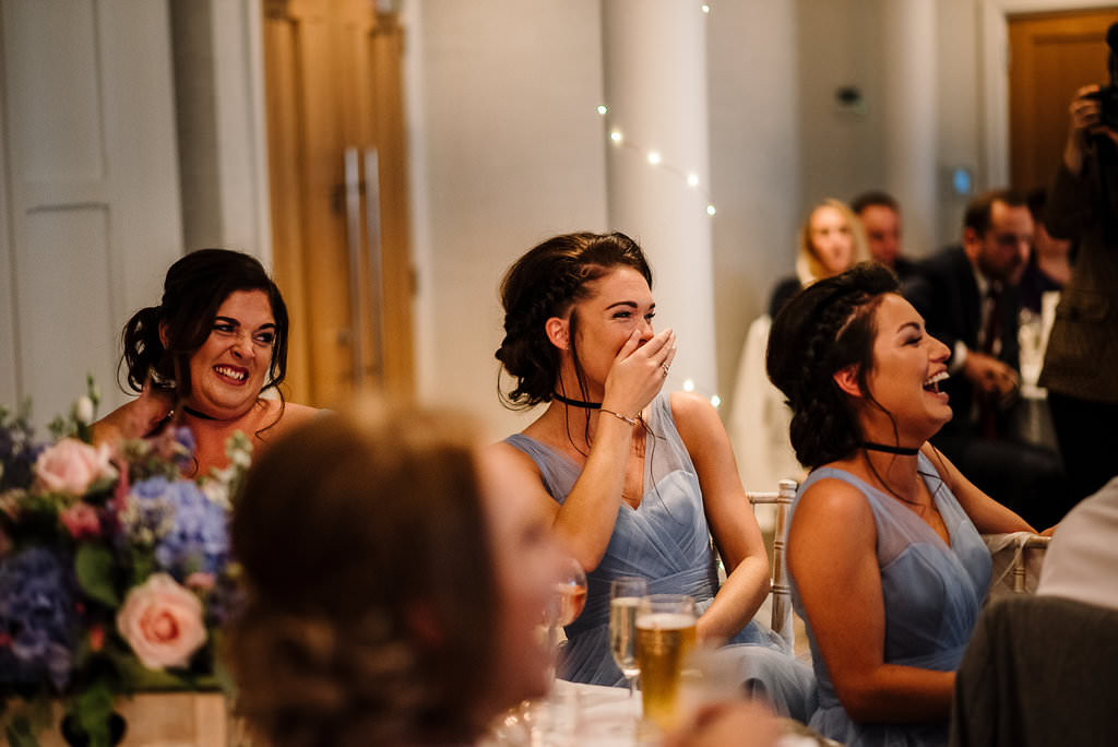 Wedding guests at Stanley House