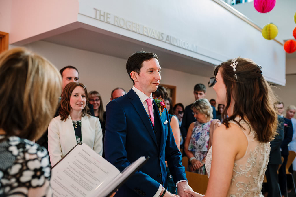 Wedding ceremony at YSP