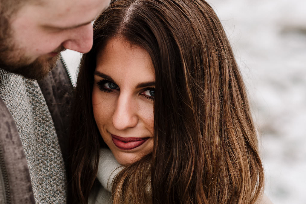 Natural portrait of bride to be. Lancashire engagement photography