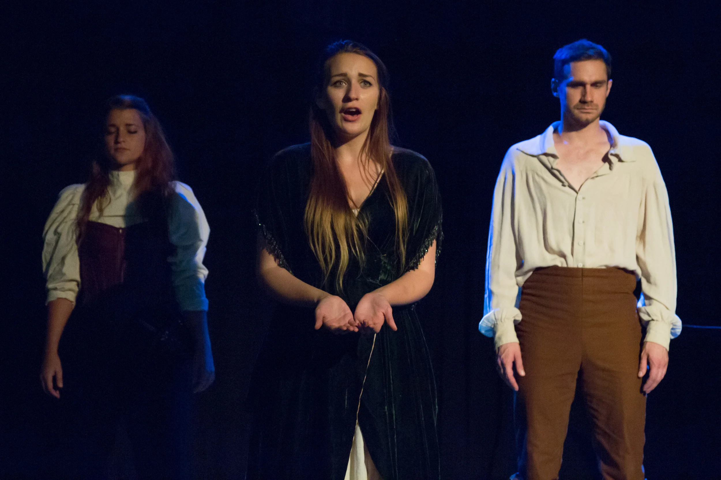 Waking & Dreaming: Katie Bakalars (Mera) Hannah Ripp-Dieter (Korin) Alex Van Handel (Bardo)