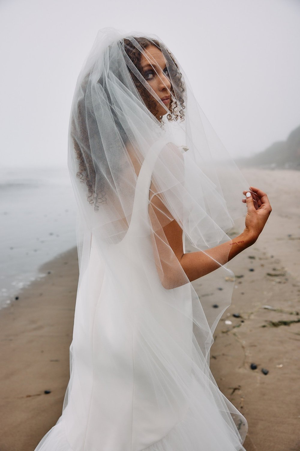 dye silk wedding dress Colorful Wedding Dresses | Hand-Painted Non-White Bridal Gowns