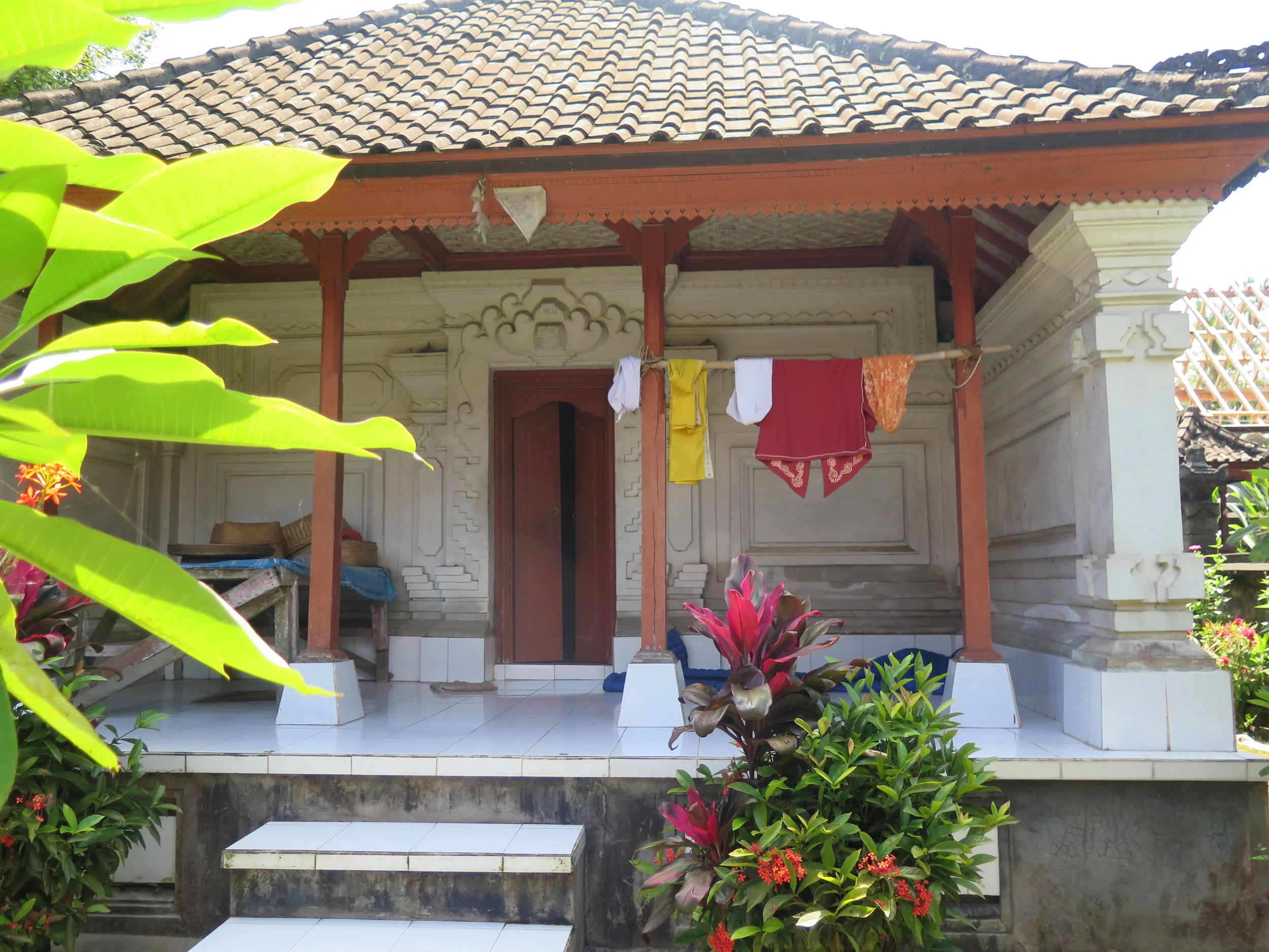  Traditional Balinese house. 