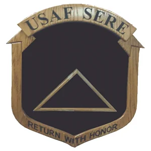 Air Force SERE Shadow Box