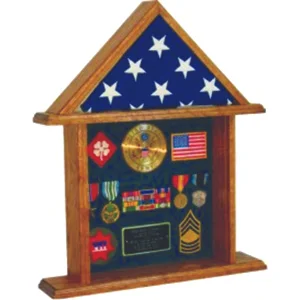 Patriot Display Case with 3x5 Flag Holder