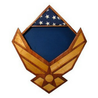 Air Force Wing Shadow Box