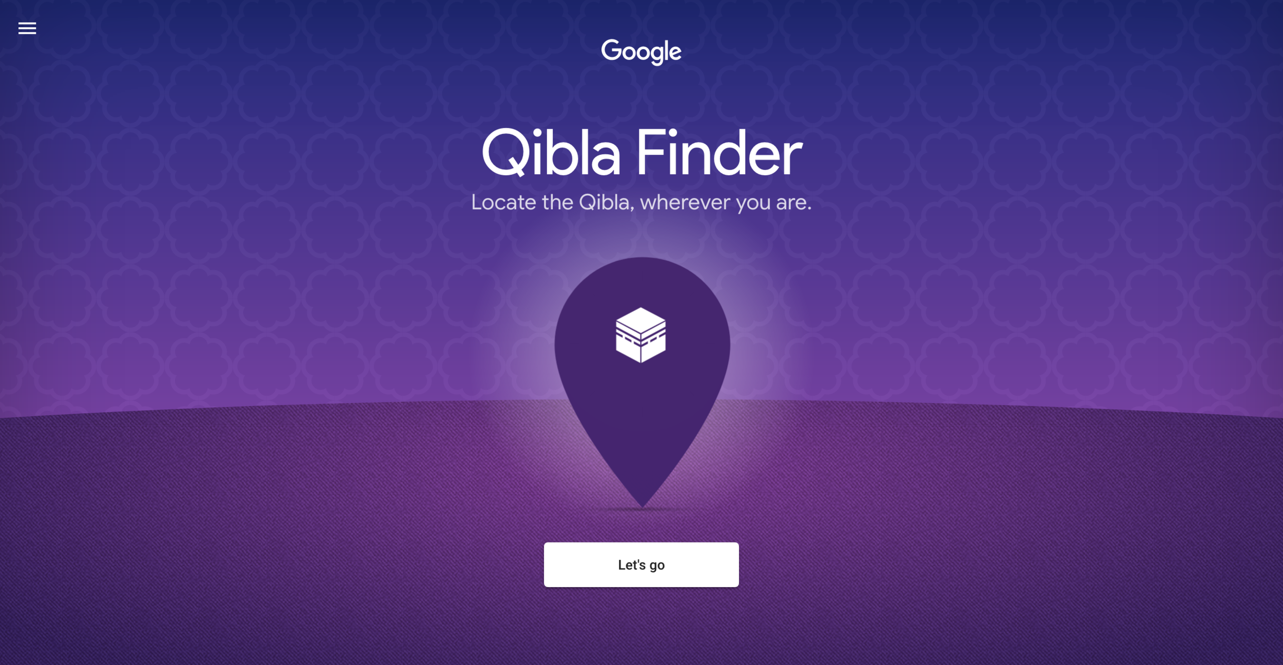 Qibla finder