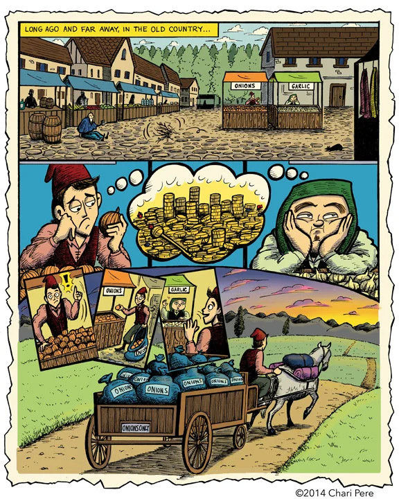 "Onions & Garlic" Page 1