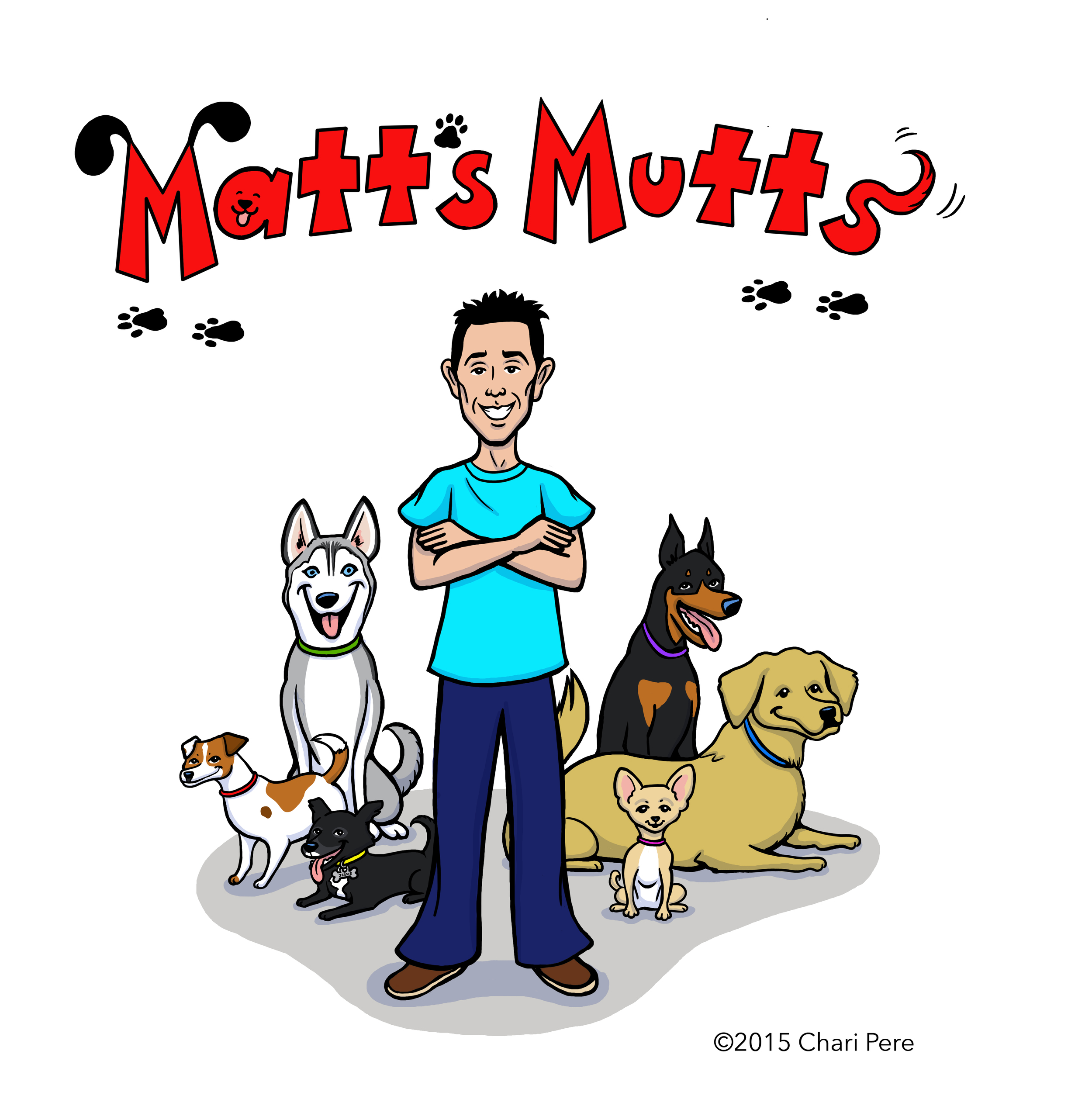 Matt's Mutts Logos