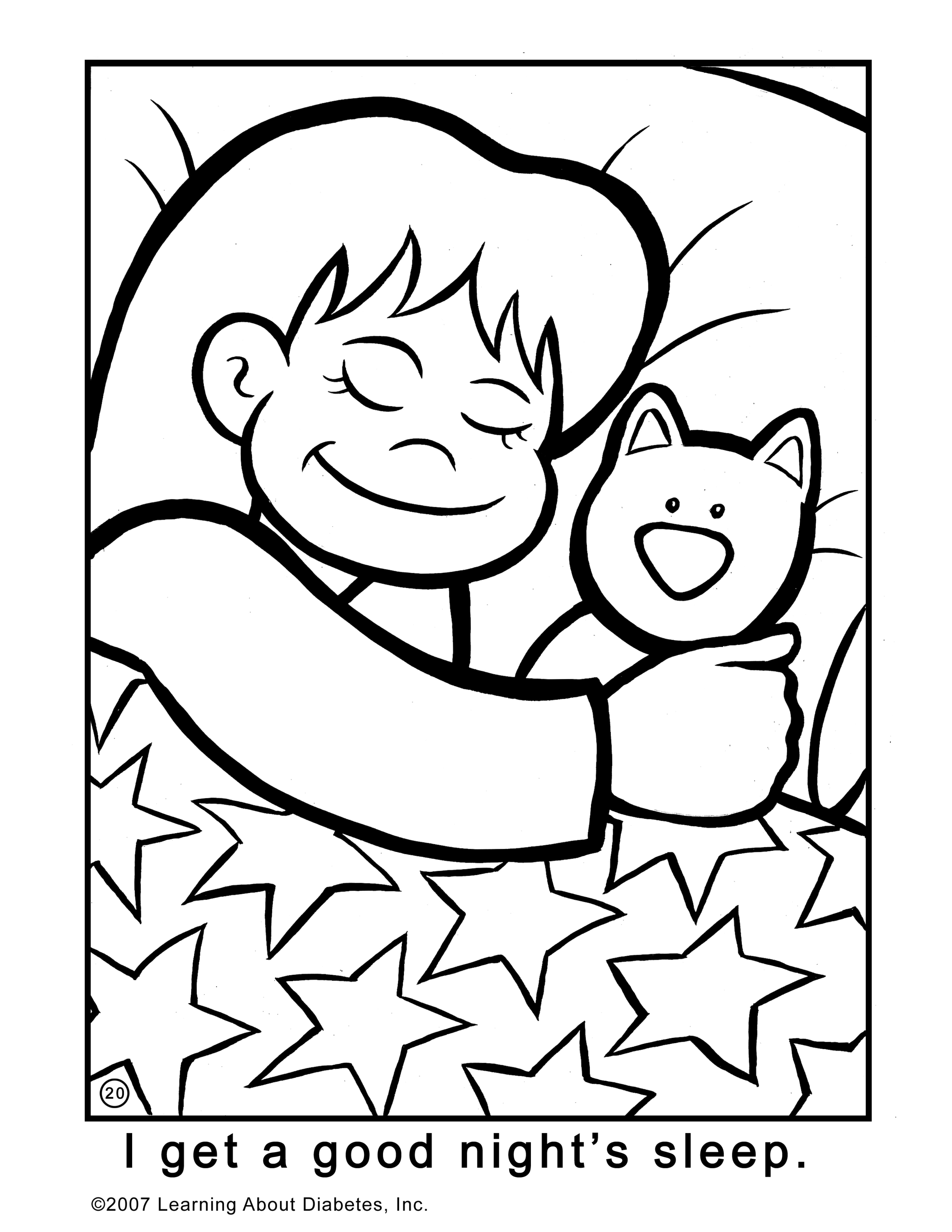 Coloring Page for "Welcome To My World!"