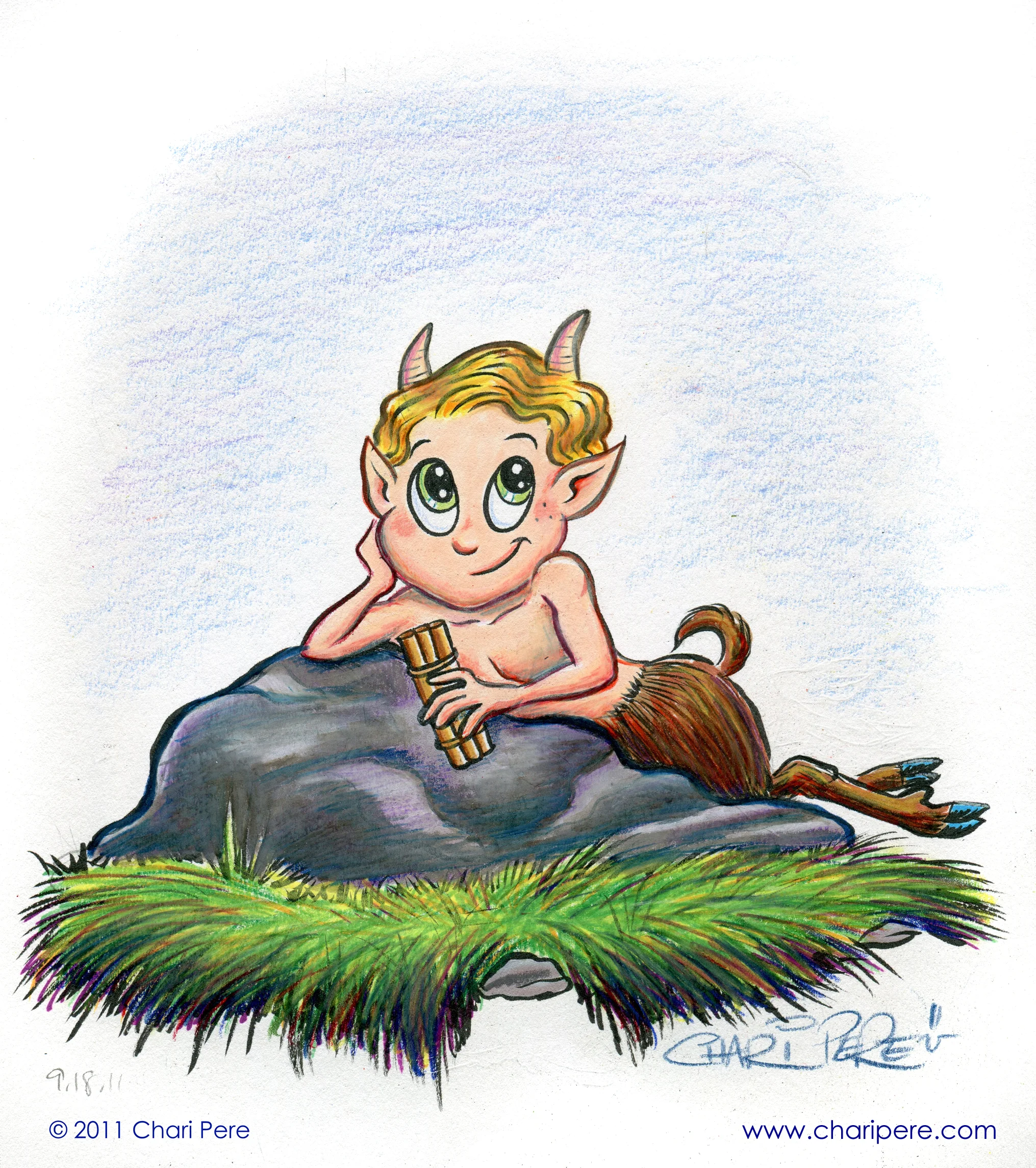 He was a Satyr Boy