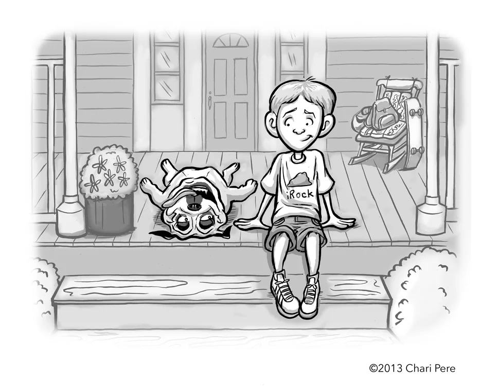 "Zelda" Spot Illustration #1
