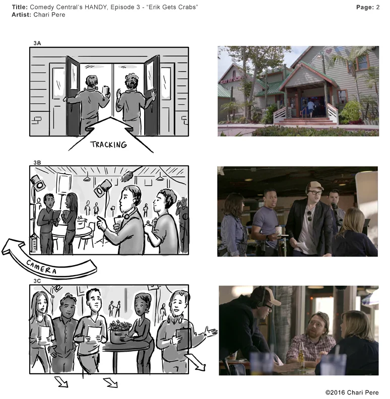 Comedy Central's HANDY, Episode 3 - "Erik Gets Crabs" Pg 2