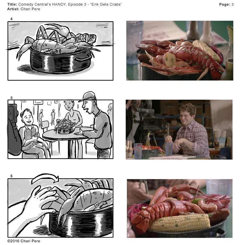 Comedy Central's HANDY, Episode 3 - "Erik Gets Crabs" Pg 3
