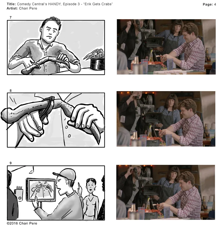 Comedy Central's HANDY, Epiosde 3 - "Erik Gets Crabs" Pg 4