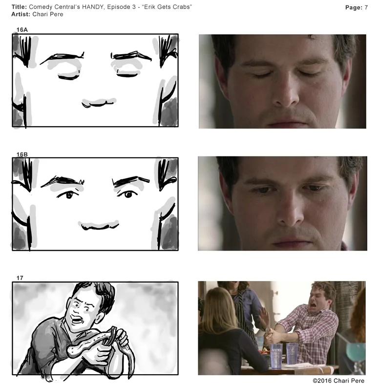Comedy Central's HANDY, Episode 3 - "Erik Gets Crabs" Pg 7