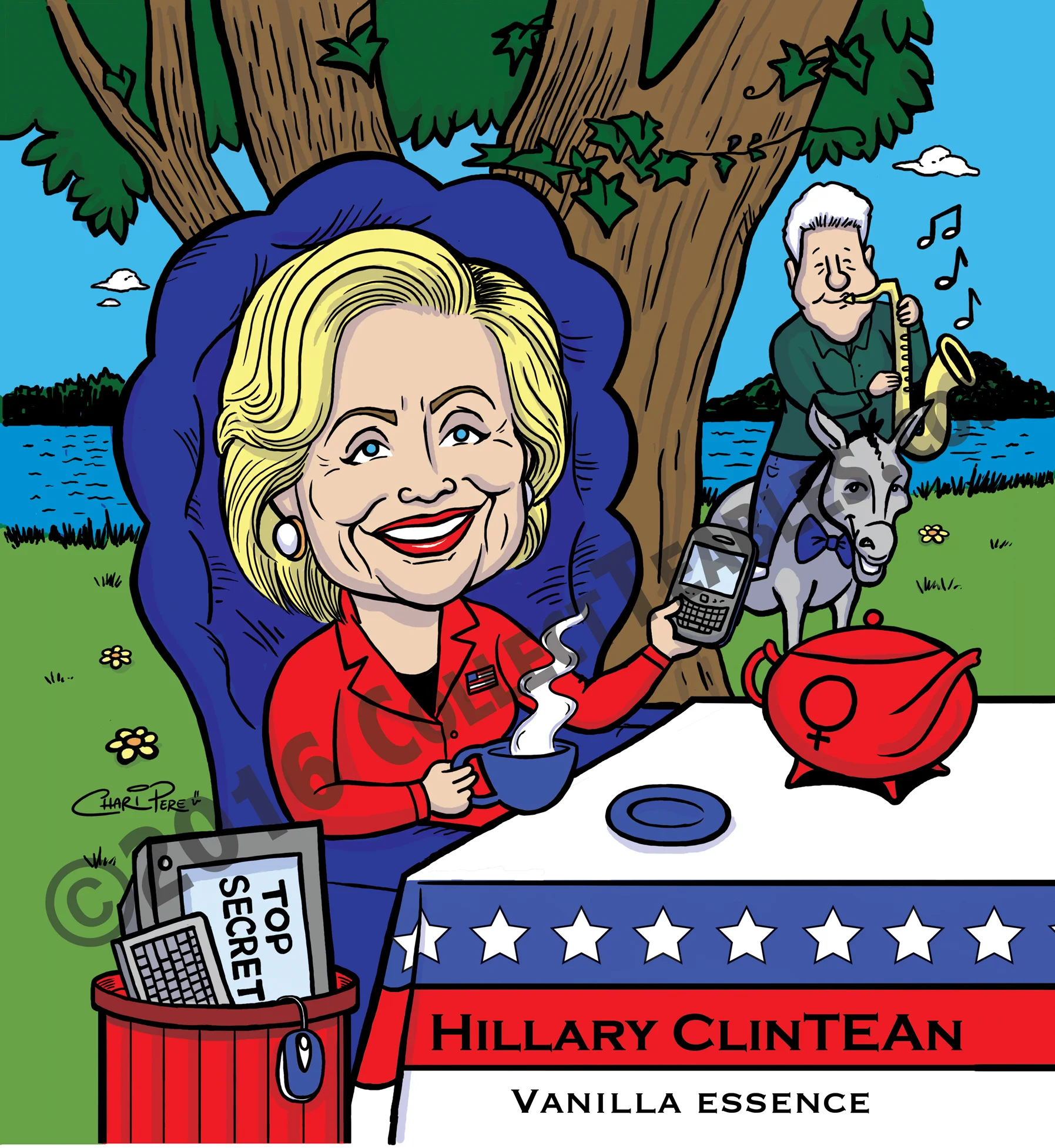 Hillary ClinTEAn