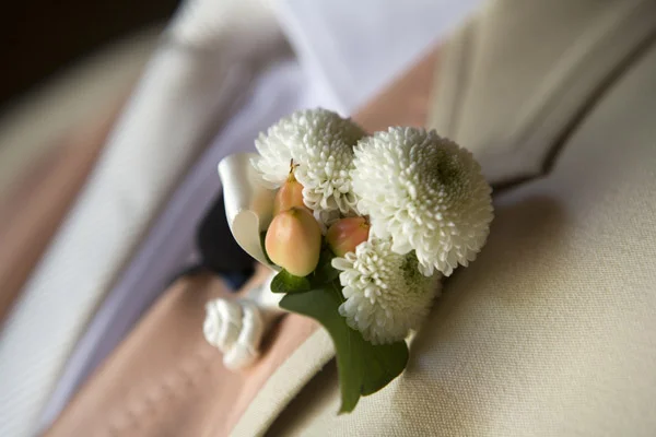 www.santabarbarawedding.com | Our Lady of Mount Carmel Ceremony | Melissa Musgrove Photography | Boutonniere