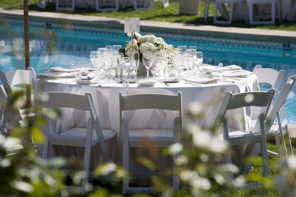 www.santabarbarawedding.com | Our Lady of Mount Carmel Ceremony | Melissa Musgrove Photography | Reception Table