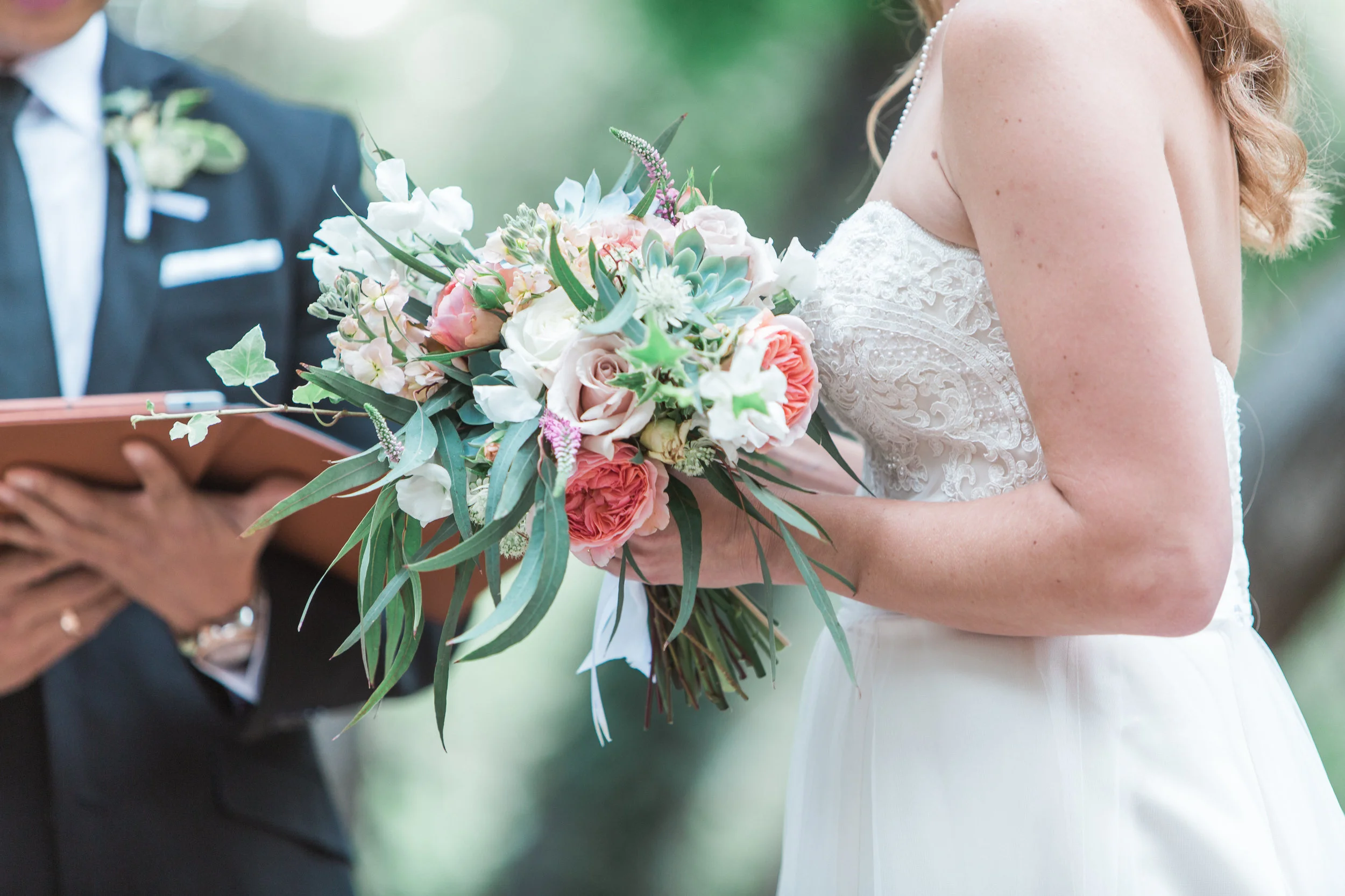 santabarbarawedding.com | photo: Kiel Rucker | Same Sex Wedding Ceremony in an Oak Grove