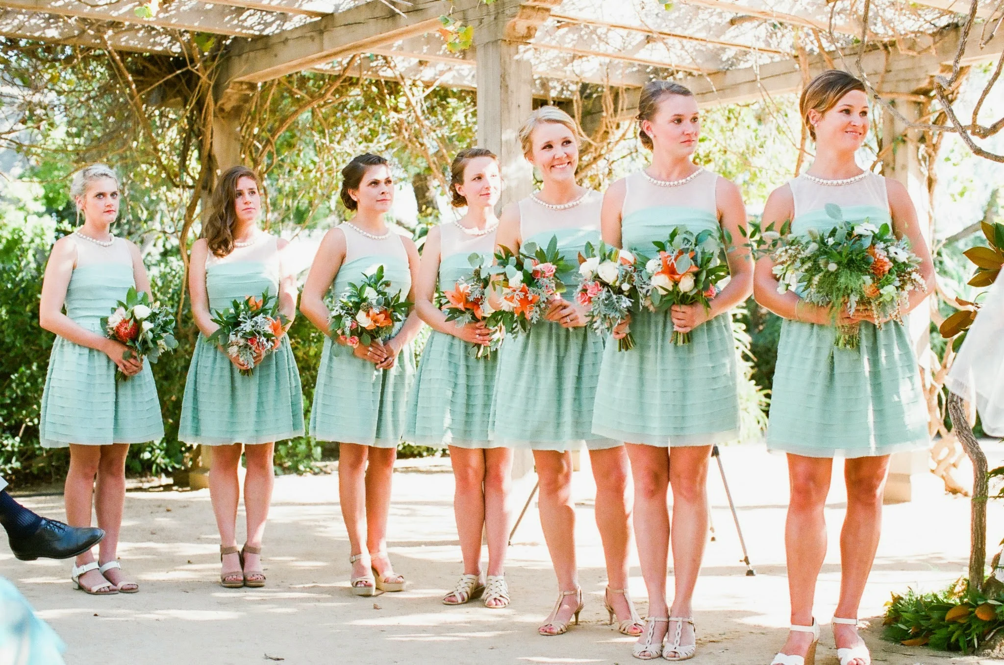 santabarbarawedding.com | photography: Nancy Neil | Orange Eclectic Wedding Ideas