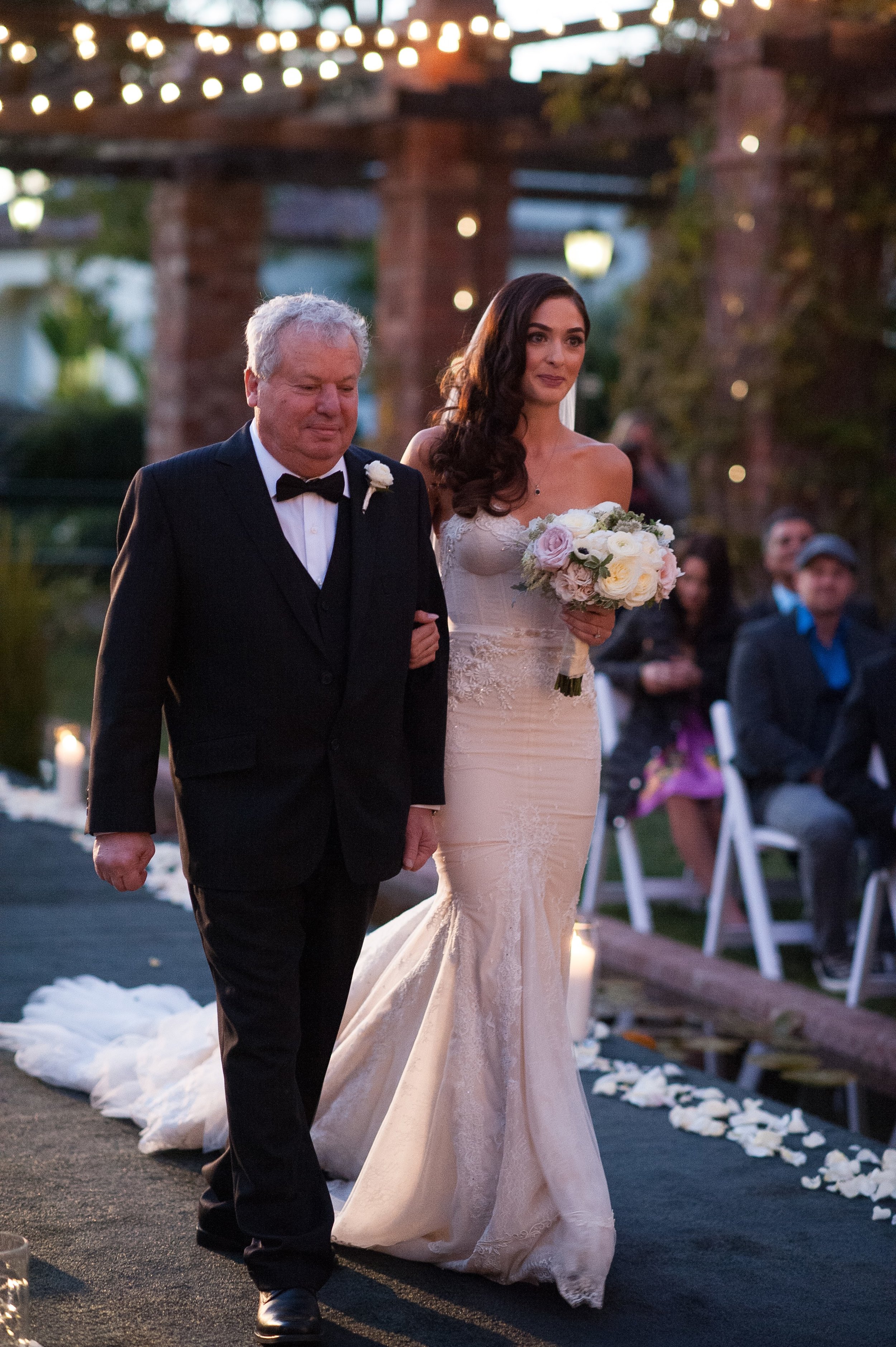www.santabarbaraweddingstyle.com | Santa Barbara Wedding Style | Felici Events | El Encanto Wedding | Nate and Jenny Weddings | Father of the Bride and Bride | Precious and Blooming | Wedding Ceremony