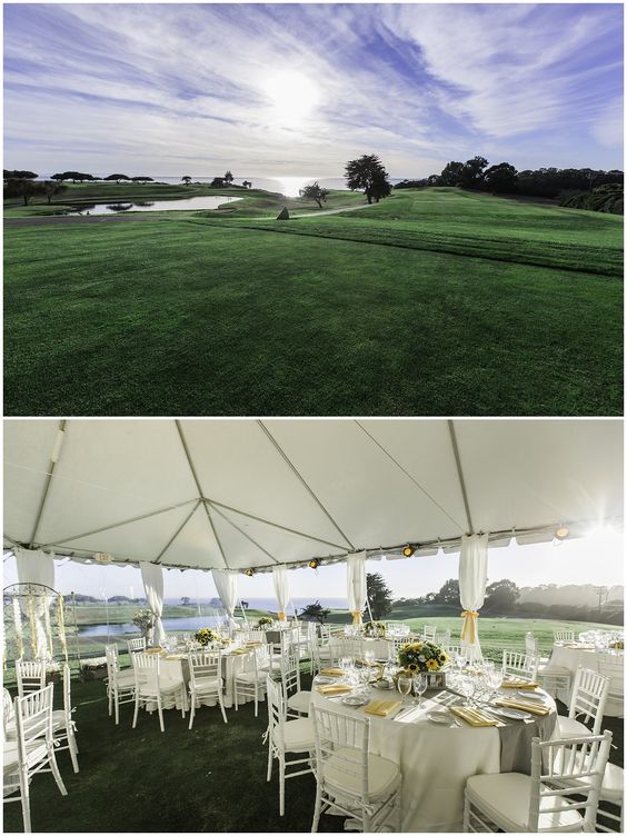 santabarbarawedding.com | Sandpiper Golf Club | Wedding location | Golf Course Before and After