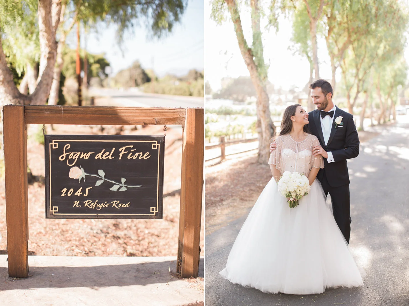 www.santabarbarawedding.com | Anna J Photography | Sogno del Fiore | Bride and Groom