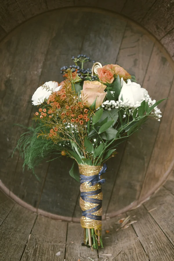 www.santabarbarawedding.com | By Cherry Photography | Rincon Beach Club | Bridal Bouquet