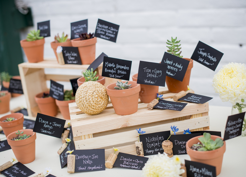 www.santabarbarawedding.com | Willa Kveta Photography | Santa Barbara Polo and Racquet Club | Escort Cards