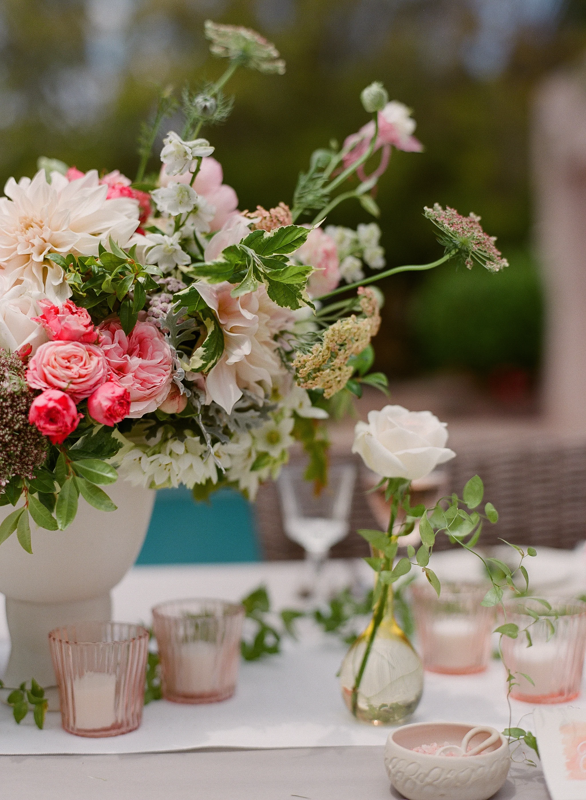 www.santabarbarawedding.com | Megan Sorel Photography | Flower Arrangement