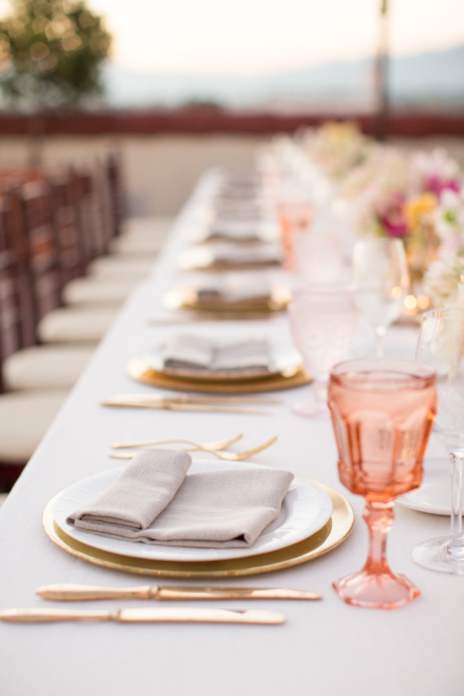 www.santabarbarawedding.com | Anna J Photography | Canary Hotel | Reception Table