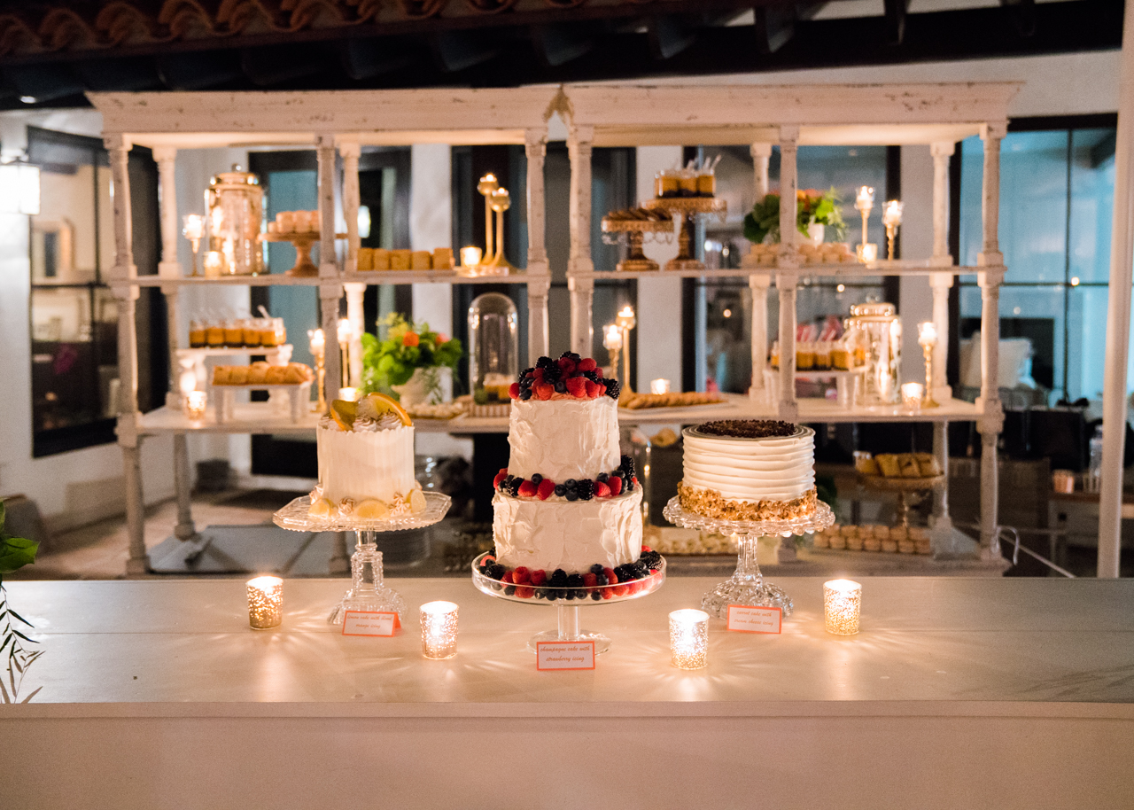 www.santabarbarawedding.com | Percy Sales Events | Brian Saculles Photography | Wedding Cake