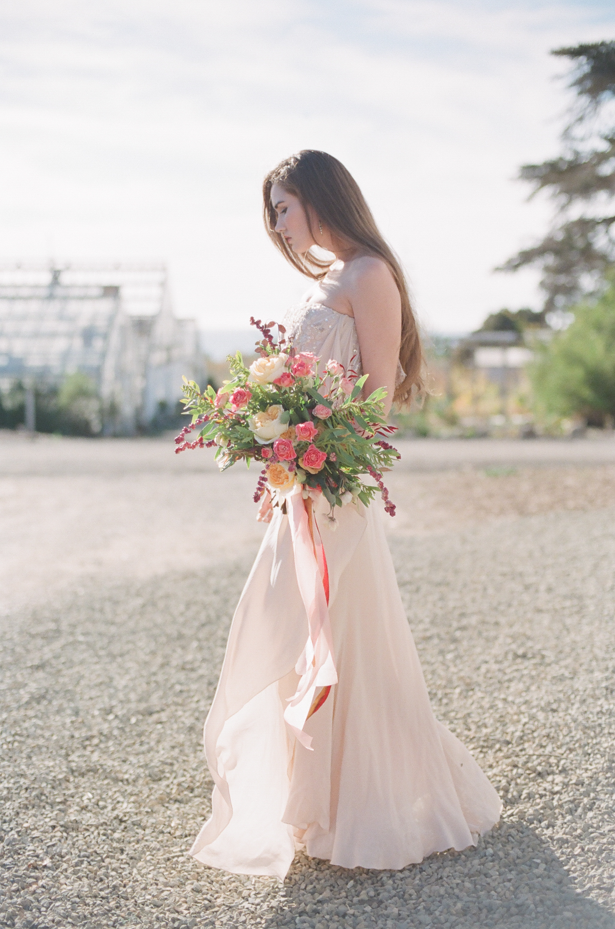 www.santabarbarawedding.com | Megan Sorel Photography | Dos Pueblos Orchid Farm | Bride