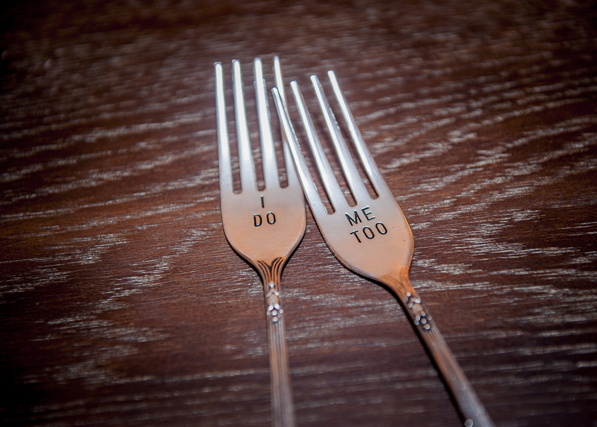 www.santabarbarawedding.com | Willa Kveta Photography | The Prop House Lounge and Warehouse | Wedding Forks