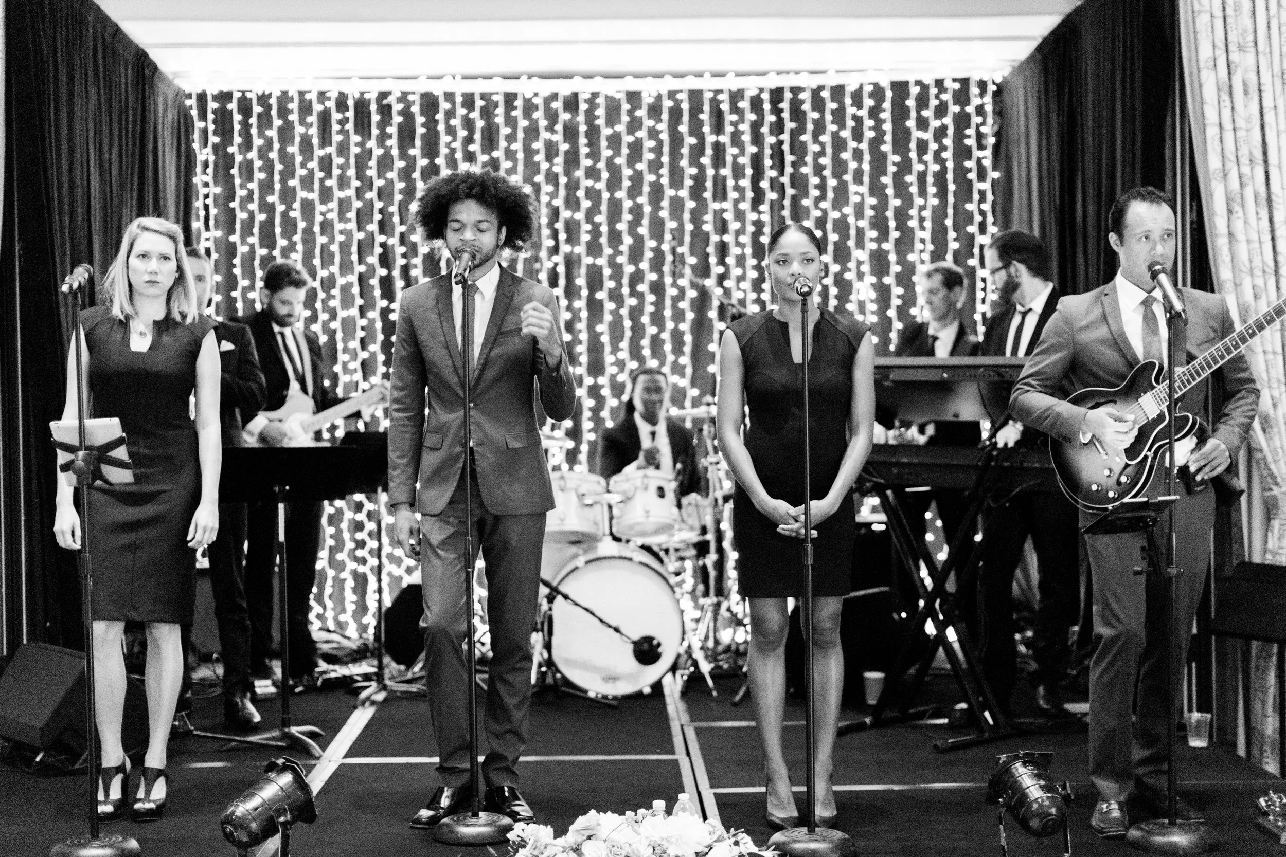 www.santabarbarawedding.com | Ashley Kelemen Photography | Four Seasons Santa Barbara | Reception Band